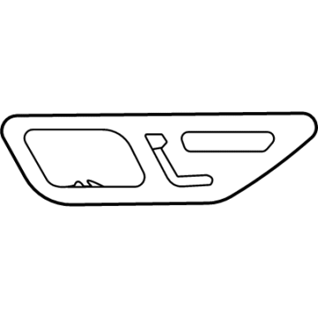 Mercedes-Benz EQS 450+ SUV Seat Switch - 223-900-37-21-64-9E93