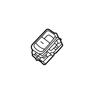 Mercedes-Benz SL43 AMG Door Lock Switch - 223-905-17-03-64-9051