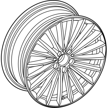 Mercedes-Benz GLC63 AMG S E Performance Alloy Wheels - 254-401-08-00-7X72