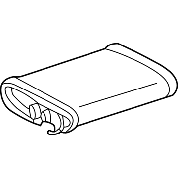 Mercedes-Benz ML55 AMG Exhaust Pipe - 163-490-41-01