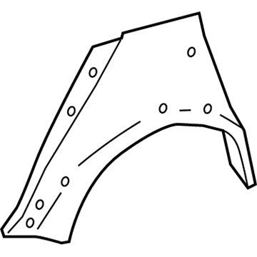 Mercedes-Benz S550e Wheelhouse - 222-637-03-76