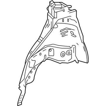Mercedes-Benz S600 Wheelhouse - 222-630-12-69