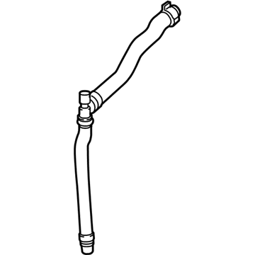 Mercedes-Benz E450 Water Hose - 257-501-21-00