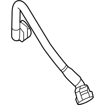 Mercedes-Benz GLE53 AMG SUV Brake Booster Vacuum Hose - 167-430-43-00
