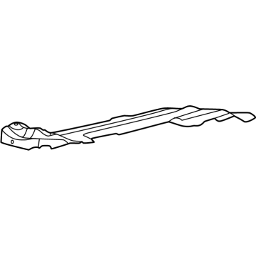 Mercedes-Benz GLC63 AMG S E Performance Exhaust Heat Shield - 254-682-44-02