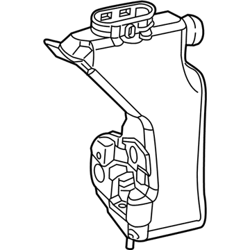 Mercedes-Benz E350 Windshield Washer Fluid Reservoir - 205-869-00-20