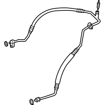 Mercedes-Benz 214-830-31-01 REFRIGERANT LINE Mercedes-Benz 214-830-31-01 REFRIGERANT LINE