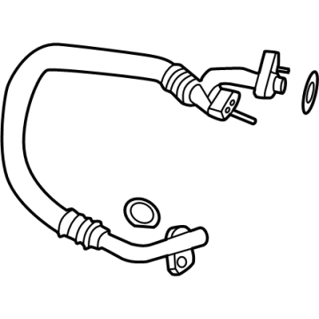 Mercedes-Benz 214-830-12-01 REFRIGERANT LINE Mercedes-Benz 214-830-12-01 REFRIGERANT LINE