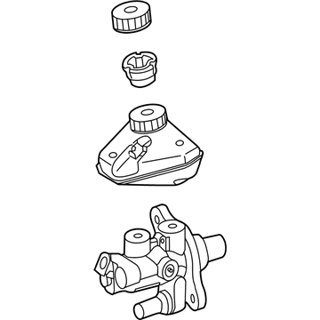 Mercedes-Benz Brake Master Cylinder Repair Kit - 221-430-06-01