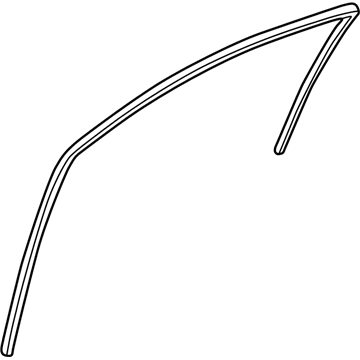 Mercedes-Benz E55 AMG Window Run - 211-725-02-25