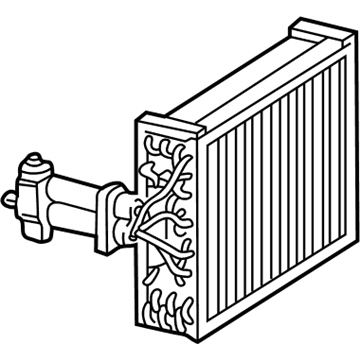 Mercedes-Benz SLK230 Evaporator - 170-830-02-58