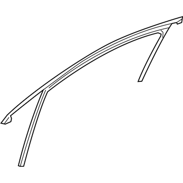 Mercedes-Benz GLA250 Window Run - 156-725-01-25