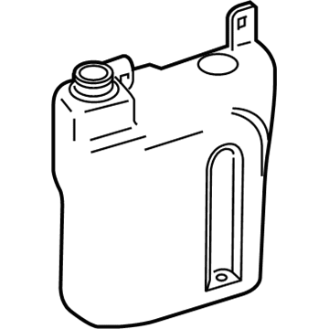 Mercedes-Benz Metris Windshield Washer Fluid Reservoir - 000-869-01-00