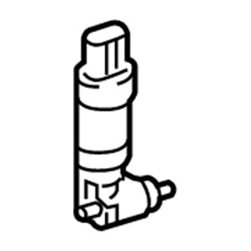 Mercedes-Benz A220 Windshield Washer Pump - 231-866-01-21