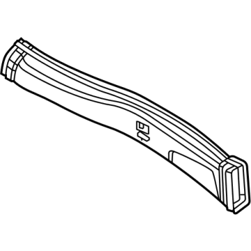 Mercedes-Benz GLE53 AMG SUV Air Duct - 167-831-62-00