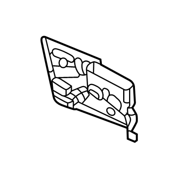 Mercedes-Benz GLE450e Air Duct - 167-831-57-00
