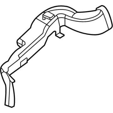 Mercedes-Benz GLE580 Air Duct - 167-830-22-00
