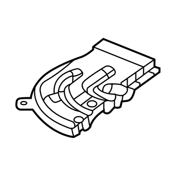 Mercedes-Benz GLE53 AMG SUV Air Duct - 167-831-47-00
