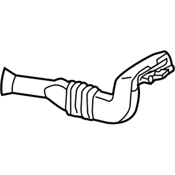 Mercedes-Benz C250 Air Duct - 204-831-05-45