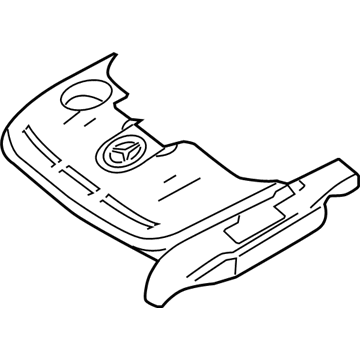 Mercedes-Benz E350 Engine Cover - 276-010-03-67