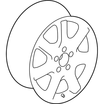 Mercedes-Benz GLC300 Spare Wheel - 253-400-03-00