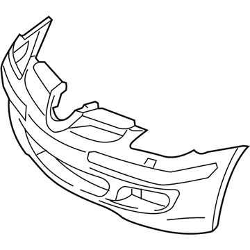 Mercedes-Benz SLK300 Bumper Cover - 171-885-50-25-9999