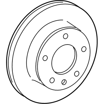 Mercedes-Benz Metris Brake Rotor - 447-421-00-12-07