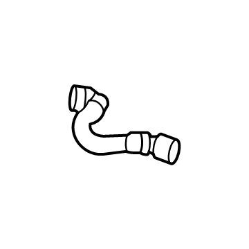 Mercedes-Benz C63 AMG S E Performance Radiator Hose - 206-501-81-01