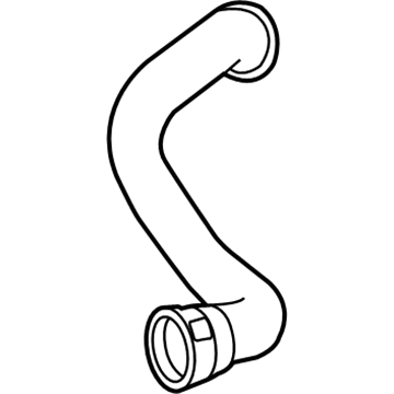 Mercedes-Benz GLS550 Coolant Reservoir Hose - 166-500-53-00