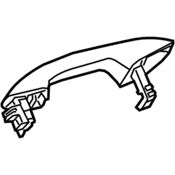 Mercedes-Benz GLE450 AMG Exterior Door Handle - 099-760-16-59-8796