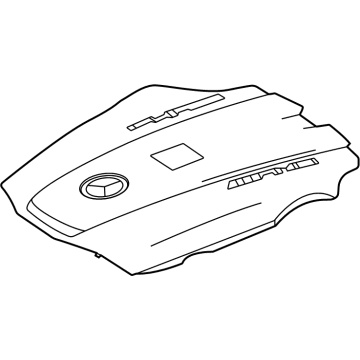 Mercedes-Benz AMG GT Engine Cover - 190-520-00-22