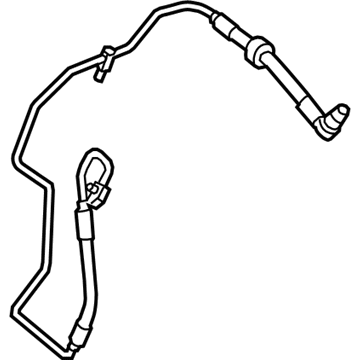 Mercedes-Benz SL450 Air Hose - 231-320-21-54