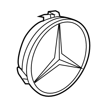 Mercedes-Benz Wheel Cover - 000-400-58-00-9283