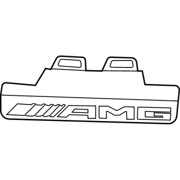 Mercedes-Benz GLA35 AMG Emblem - 247-817-40-00