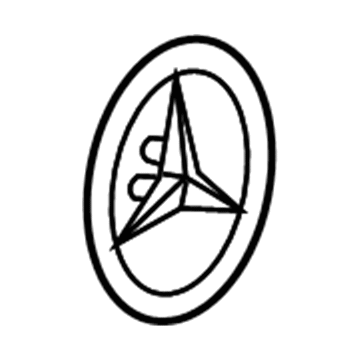Mercedes-Benz SL63 AMG Emblem - 230-758-00-58