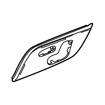 Mercedes-Benz EQB 250+ Door Moldings - 247-720-89-02