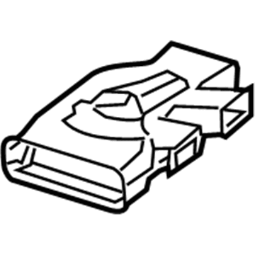 Mercedes-Benz G580 Air Duct - 166-831-18-46