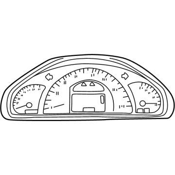 Mercedes-Benz G55 AMG Tachometer - 463-540-69-11