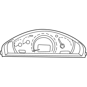Mercedes-Benz C280 Tachometer - 203-540-78-48