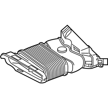 Mercedes-Benz E450 Air Duct - 256-094-09-00