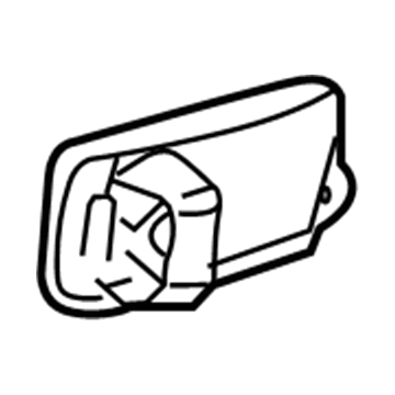 Mercedes-Benz CLK430 Fuel Door - 208-750-02-06