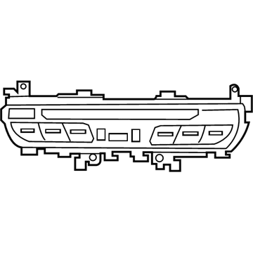 Mercedes-Benz Hazard Warning Switch - 205-905-39-01