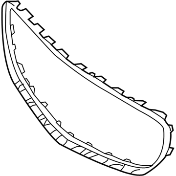Mercedes-Benz S550 Grille - 217-888-00-51