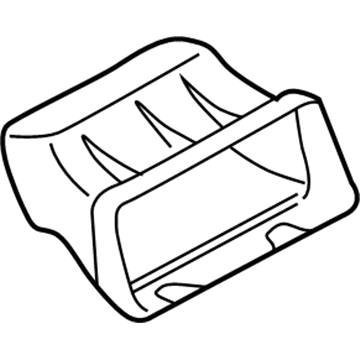 Mercedes-Benz SLK320 Air Duct - 170-831-16-46