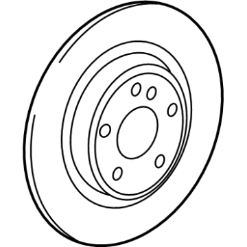Mercedes-Benz A220 Brake Rotor - 247-423-02-12-07