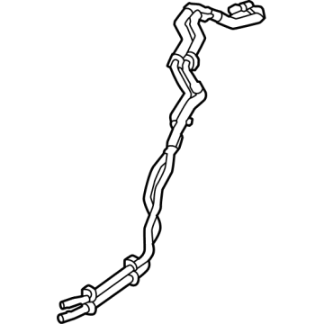 Mercedes-Benz S63 AMG E Performance Radiator Hose - 223-500-93-00