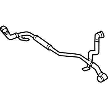 Mercedes-Benz S63 AMG E Performance Radiator Hose - 223-501-80-01