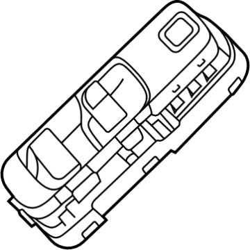 Mercedes-Benz AMG GT 55 Power Window Switch - 232-900-28-02