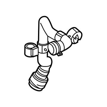 Mercedes-Benz G580 Coolant Pipe - 465-500-77-03