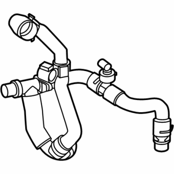 Mercedes-Benz G580 Coolant Pipe - 465-500-64-02